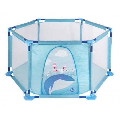 Bálnás járóka 40 darab labdával