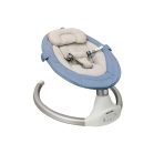 Mama Kiddies prémium 2az1-ben elektromos hinta és pihenőszék távirányítóval kék színben + ajándékok