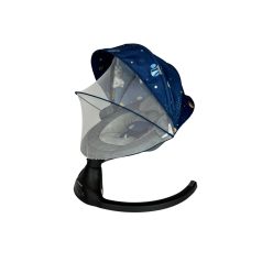   Elektrická hojdačka a ležadlo Mama Kiddies Premium 2 v 1 s diaľkovým ovládaním - Galaxy + darčeky