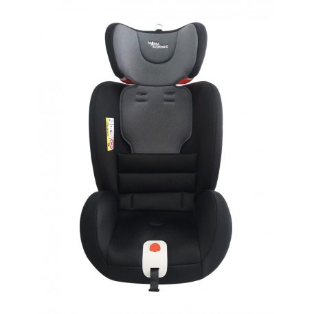 ISOFIX-es 360°-ban forgatható Mama Kiddies Rotary biztonsági autósülés (0-36 kg) fekete-sötétszürke színben + ajándékok