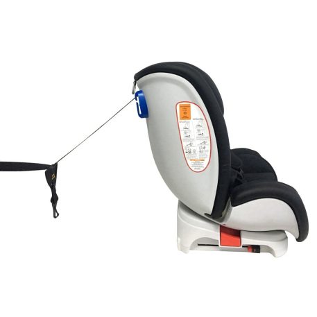 ISOFIX-es 360°-ban forgatható Mama Kiddies Rotary biztonsági autósülés (0-36 kg) fekete színben