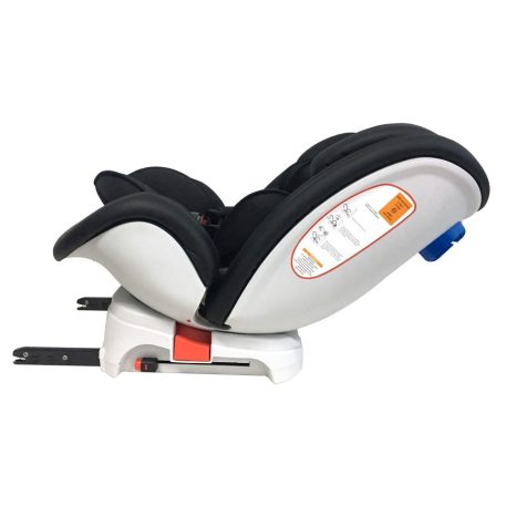 ISOFIX-es 360°-ban forgatható Mama Kiddies Rotary biztonsági autósülés (0-36 kg) fekete színben