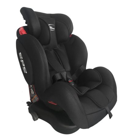 ISOFIX-es Mama Kiddies Universe biztonsági autósülés (9-36 kg) fekete színben