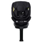 ISOFIX-ová autosedačka Mama Kiddies Turbo Wings otočná o 360° (40 – 150 cm) v čiernej farbe s opornou nohou + darček – opierka chrbtice, slnečná clona