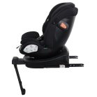 ISOFIX-ová autosedačka Mama Kiddies Turbo Wings otočná o 360° (40 – 150 cm) v čiernej farbe s opornou nohou + darček – opierka chrbtice, slnečná clona