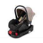 Mama Kiddies 4v1 Evening Star Black Edition multifunkčný kočík s príslušenstvom v béžovo-hnedej farbe s ISOFIX základňou + darček